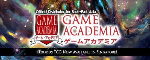 Exodus TCG Distributor Game Academia